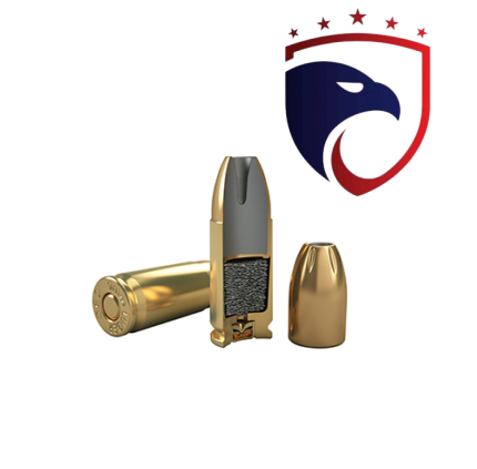 Munição  CBC 9MM LUGER +P+ EXPO 115 Gr G. Hex. Blister 10un